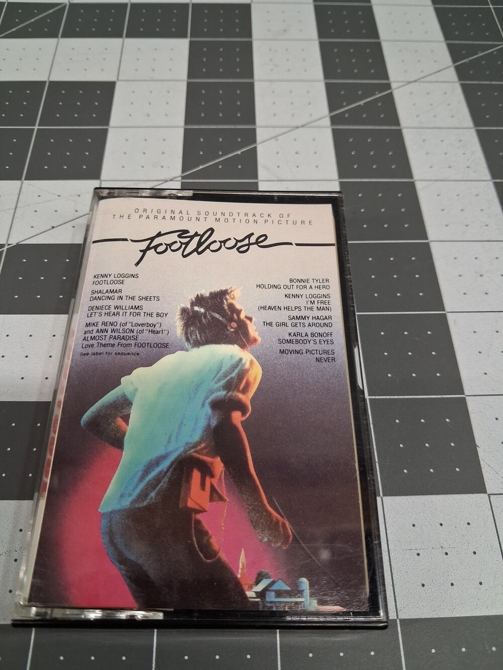 Footloose Original Motion Picture Soundtrack Cassette Tape 1984 CBS